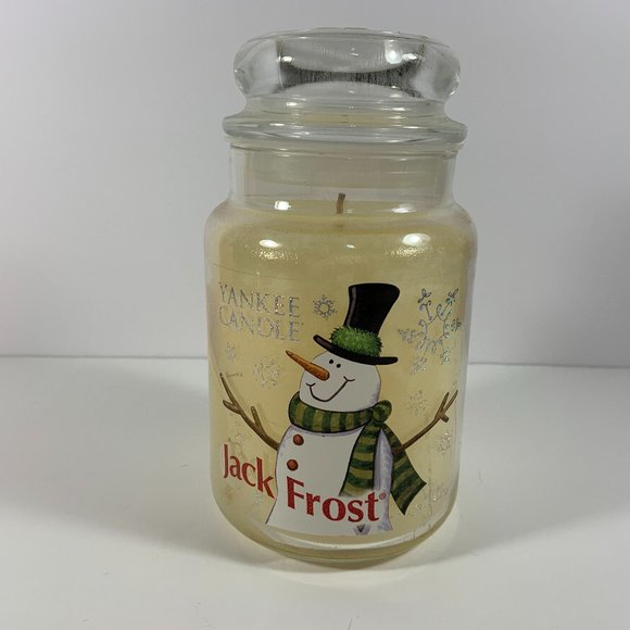 Yankee Candle Jack Frost 22 oz Jar Candle Peppermi